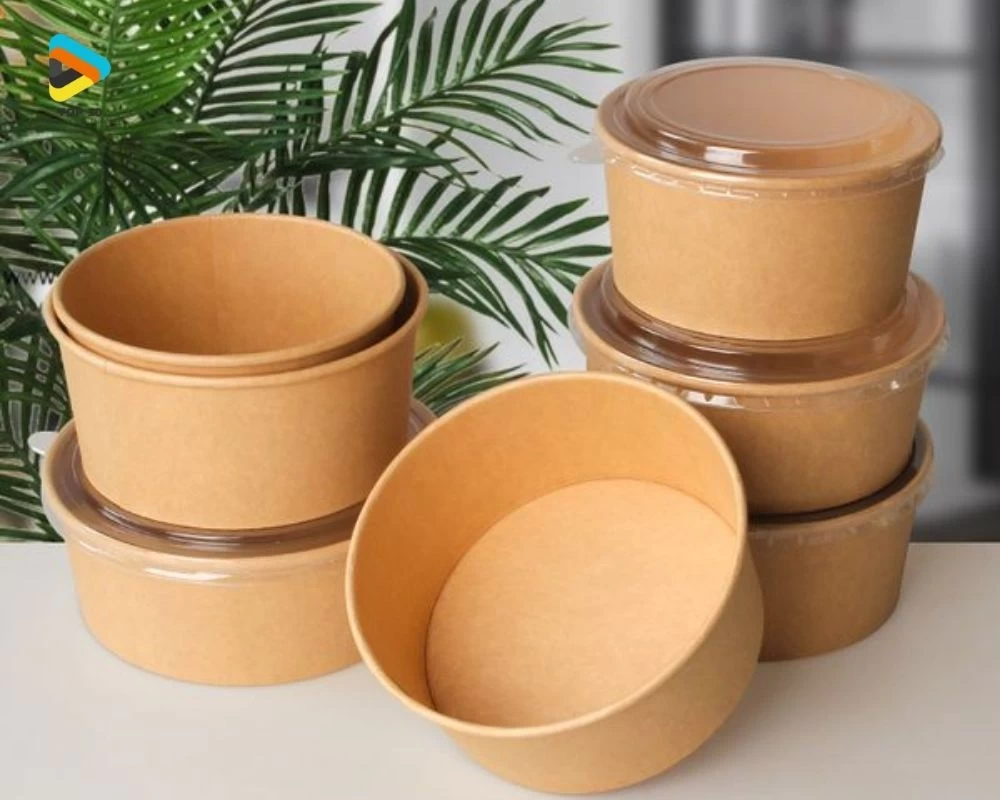 Hộp hình tròn đựng thức ăn