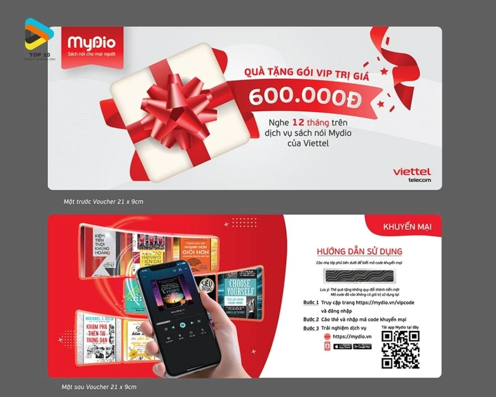 In thể cào trị giá giải thưởng 600.000đ