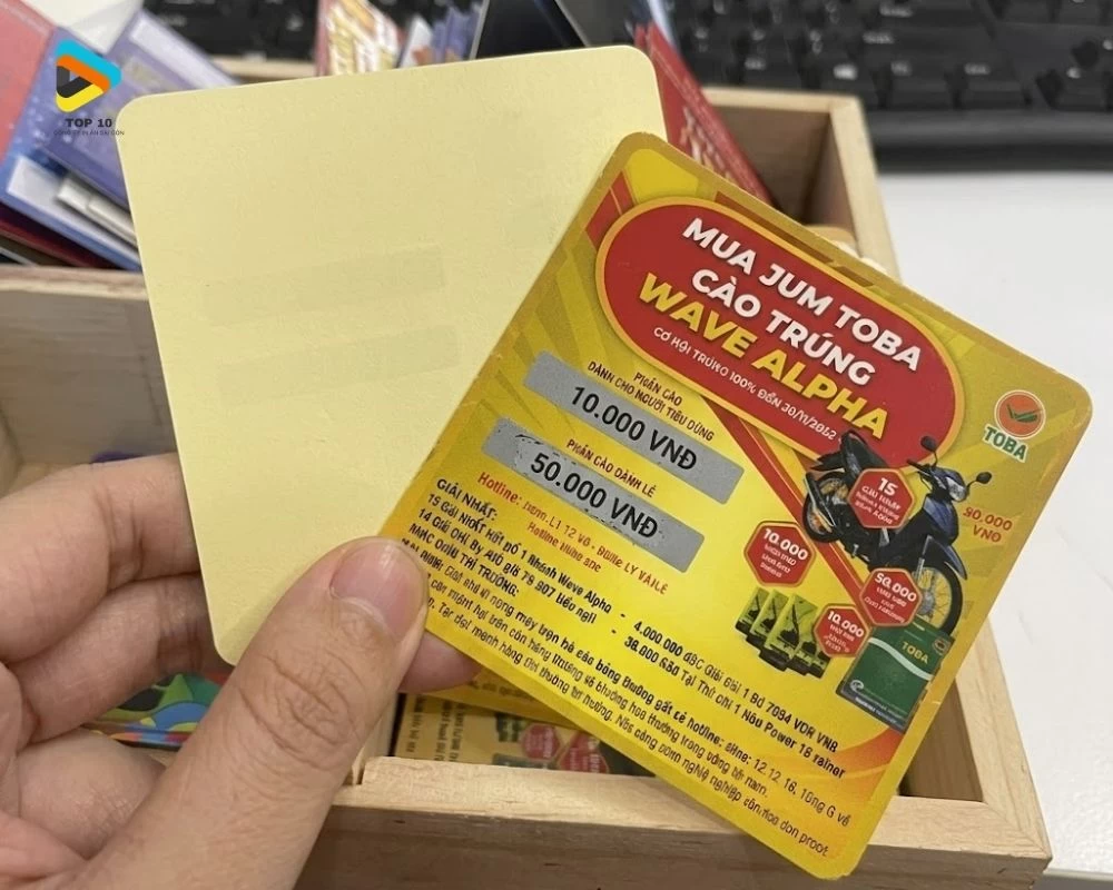 In thẻ cào trúng ngay xe máy Wave Alpha