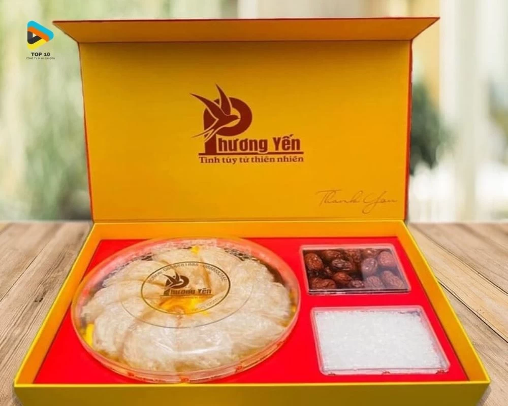 Mẫu hộp yến Hương Yến