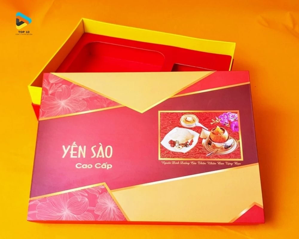 Mẫu hộp yến cao cấp