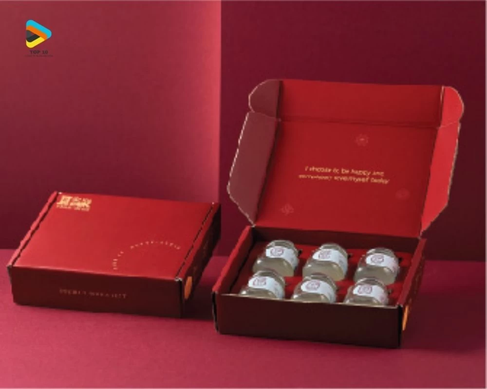 Mẫu hộp yến nắp rời 6 hũ