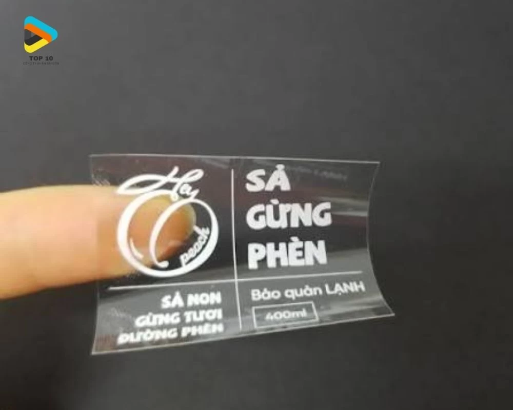 Tem nhãn trong hình chữ nhật