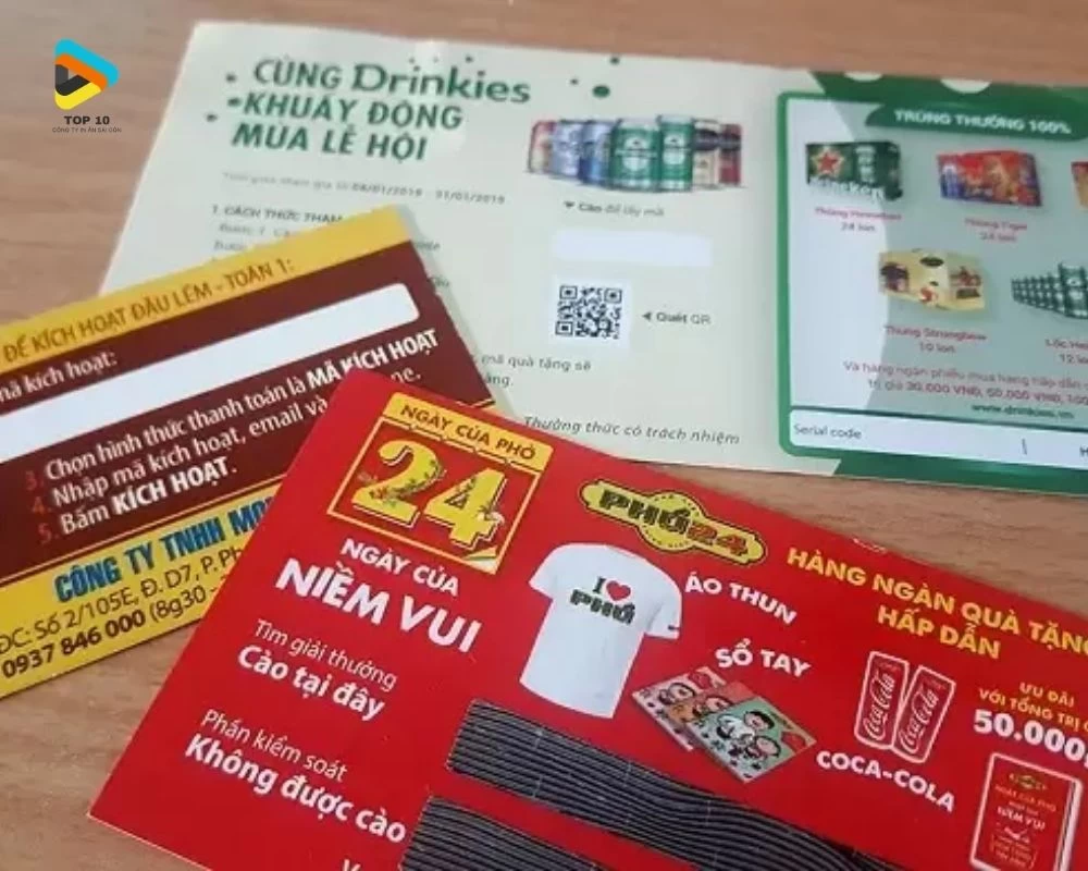 Thẻ cào trúng thưởng