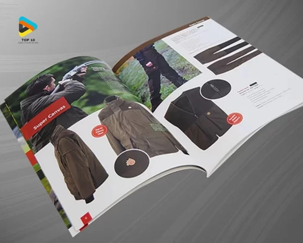 Mẫu catalogue về đồ đàn ông