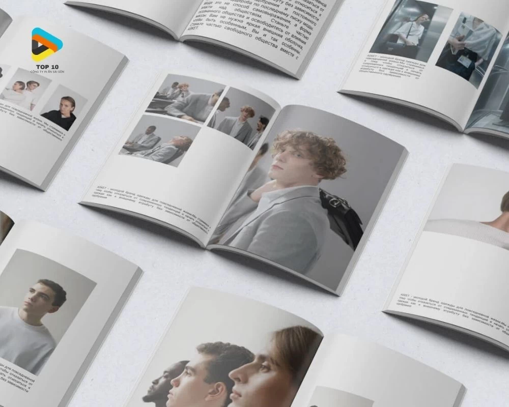 Mẫu catalogue thời trang nam