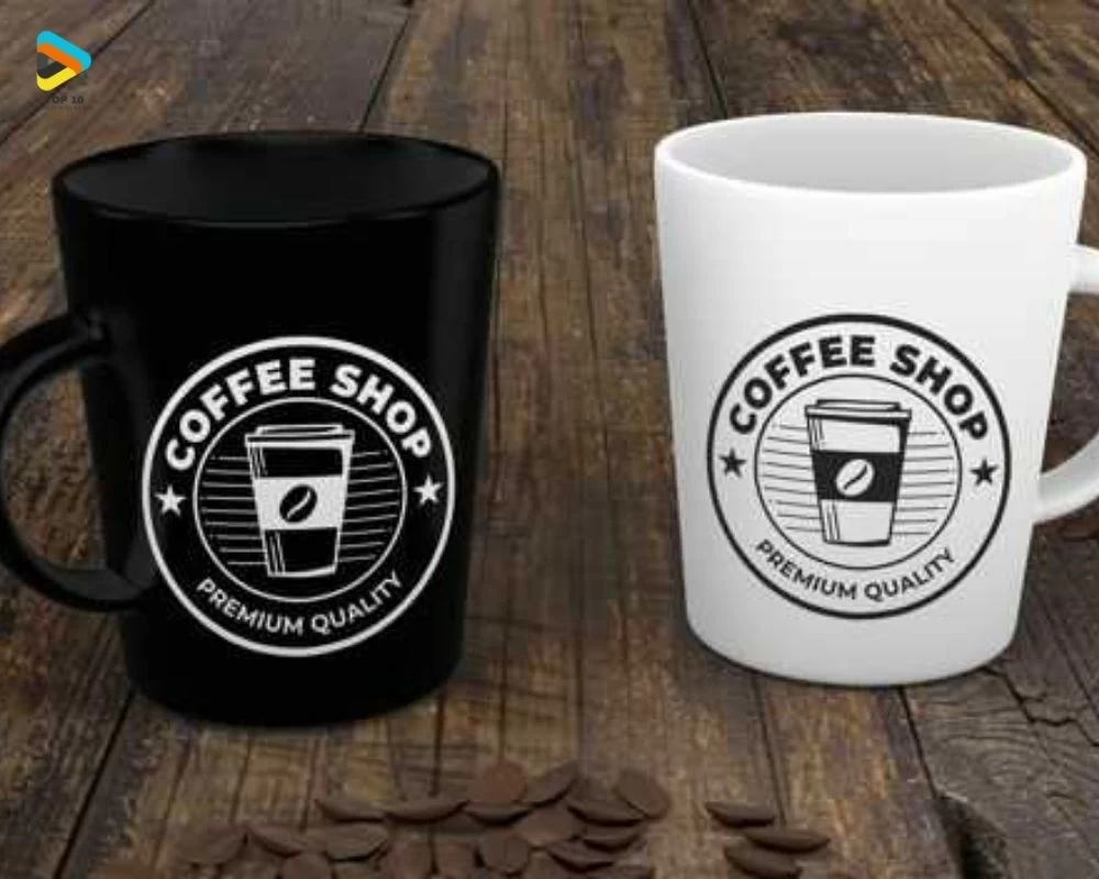 Tem cafe hình tròn