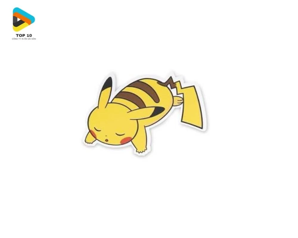 Sticker Pokemon đang ngủ