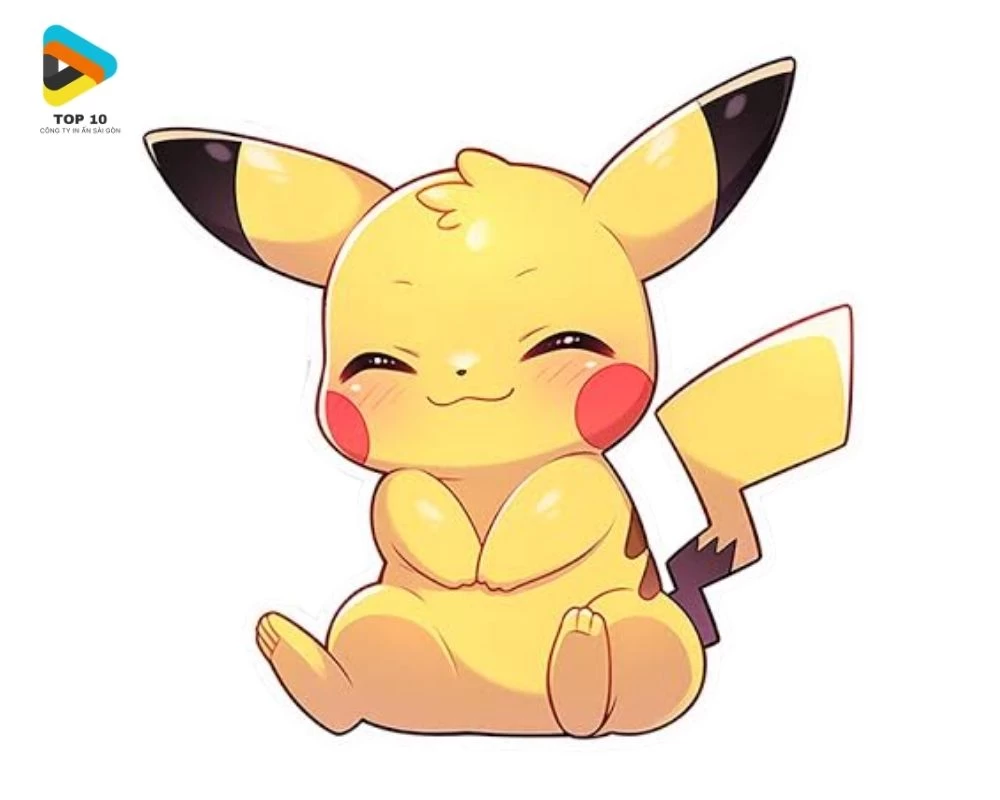 Sticker Pokemon thích thú