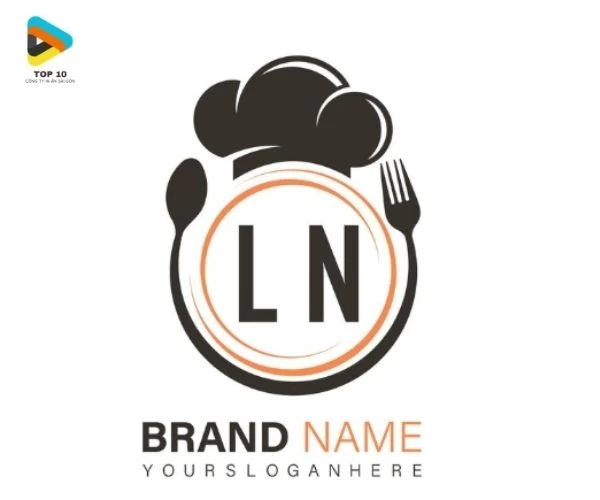Logo nhà hàng về cái mũ đầu bếp