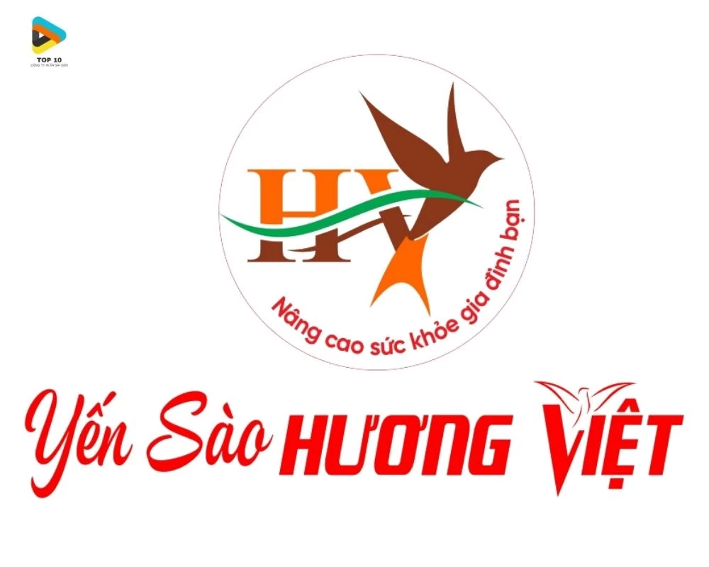 Logo yến sào Hương Việt