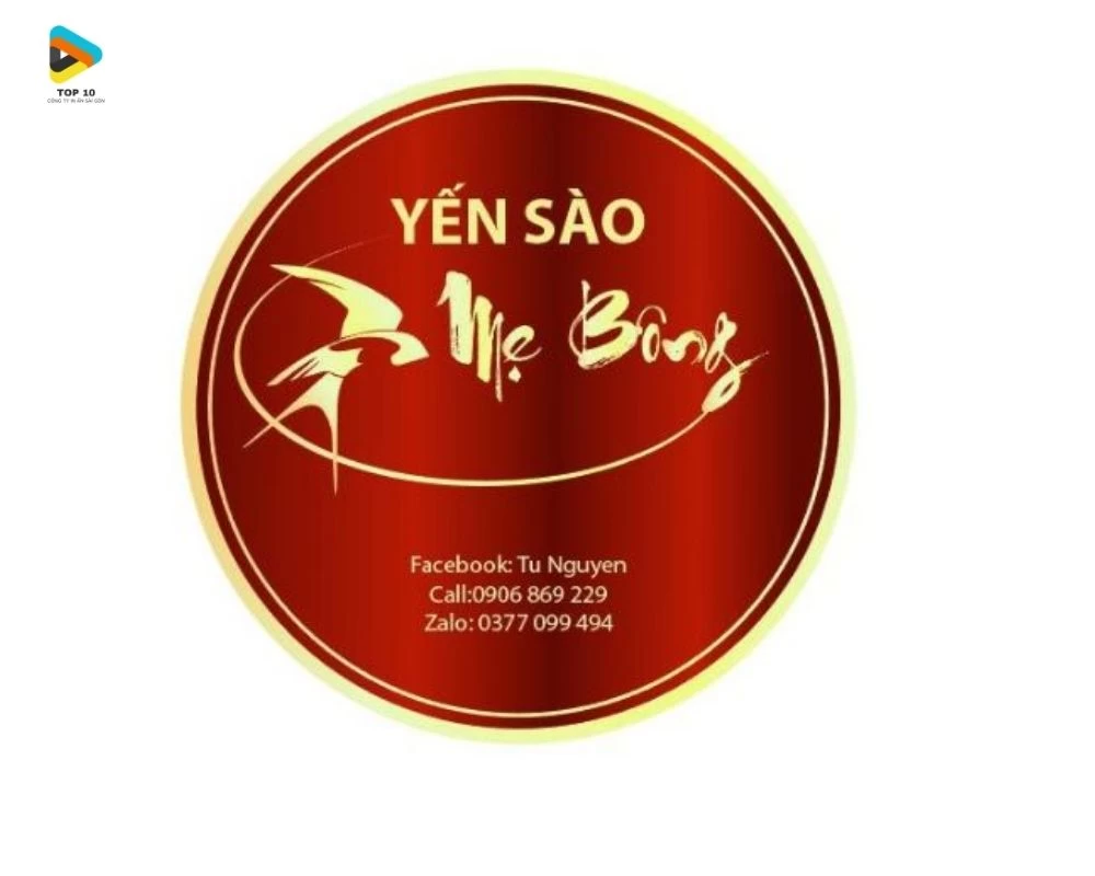 Logo yến sào Mẹ Bông