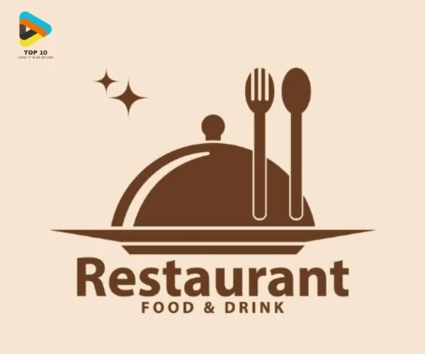 Mẫu logo nhà hàng đơn giản