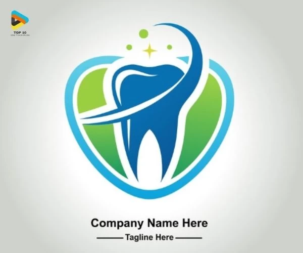Mẫu logo nha khoa thiết kế đẹp mắt