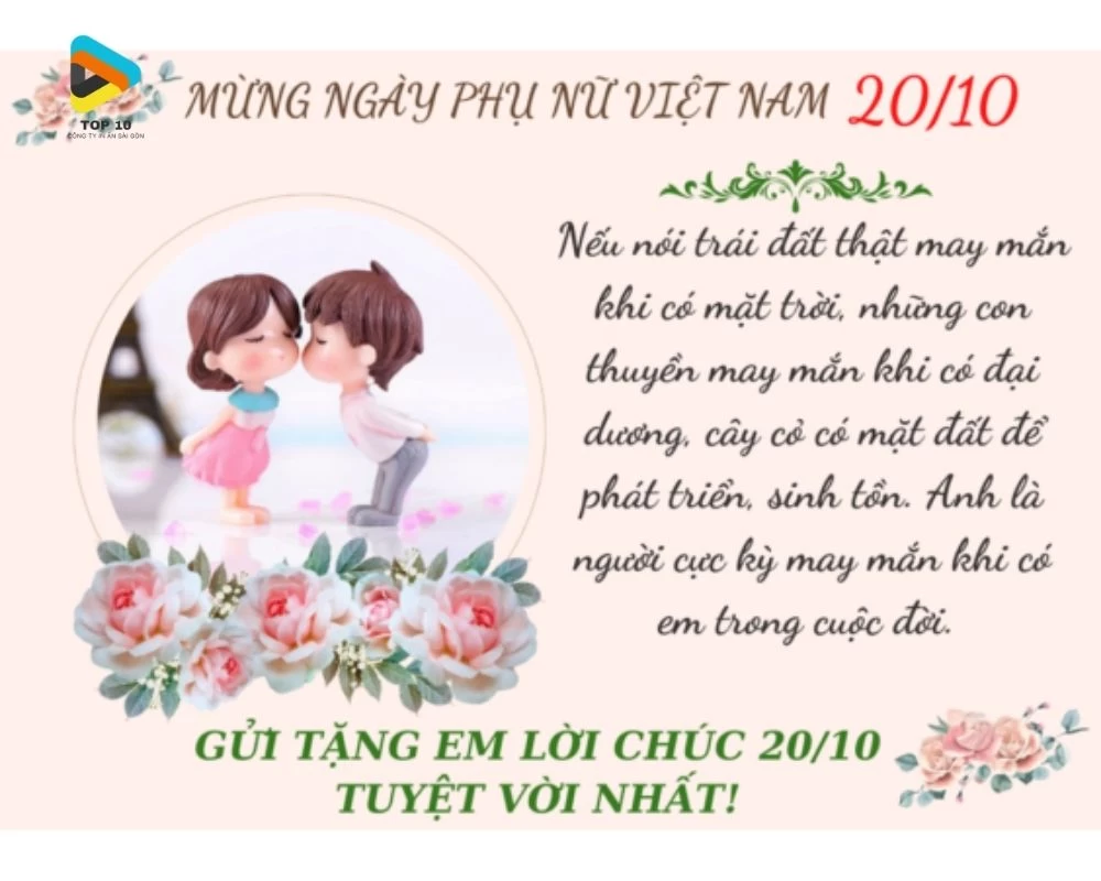 Mẫu thiệp 20_10 tặng người yêu