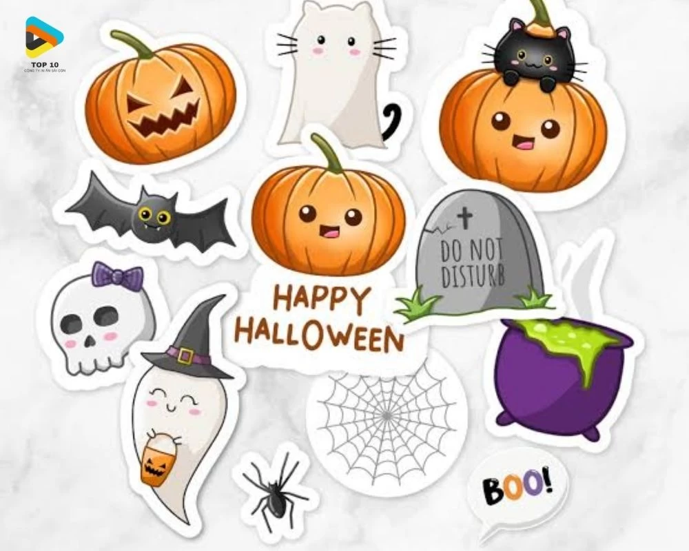 Bộ sticker Halloween