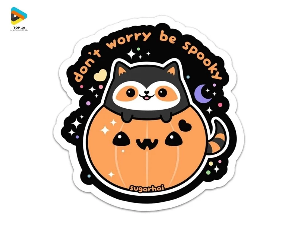 Sticker dán ngày Halloween