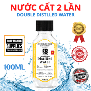 nước cất 2 lần savona distilled water for making soaop