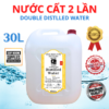 nước cất 2 lần can 30L
