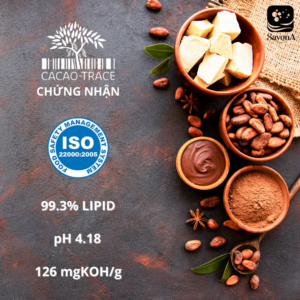 Bơ Cacao Nguyên Chất SavonA