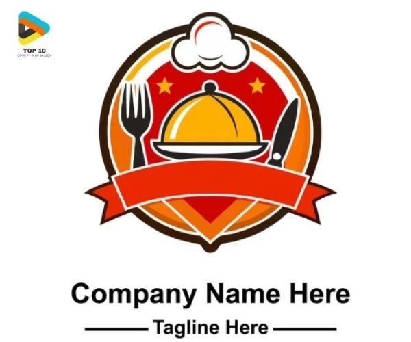 Logo nhà hàng chén dĩa